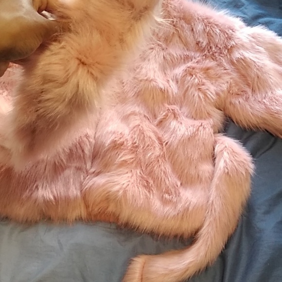 Faux fur jacket - Picture 3 of 6